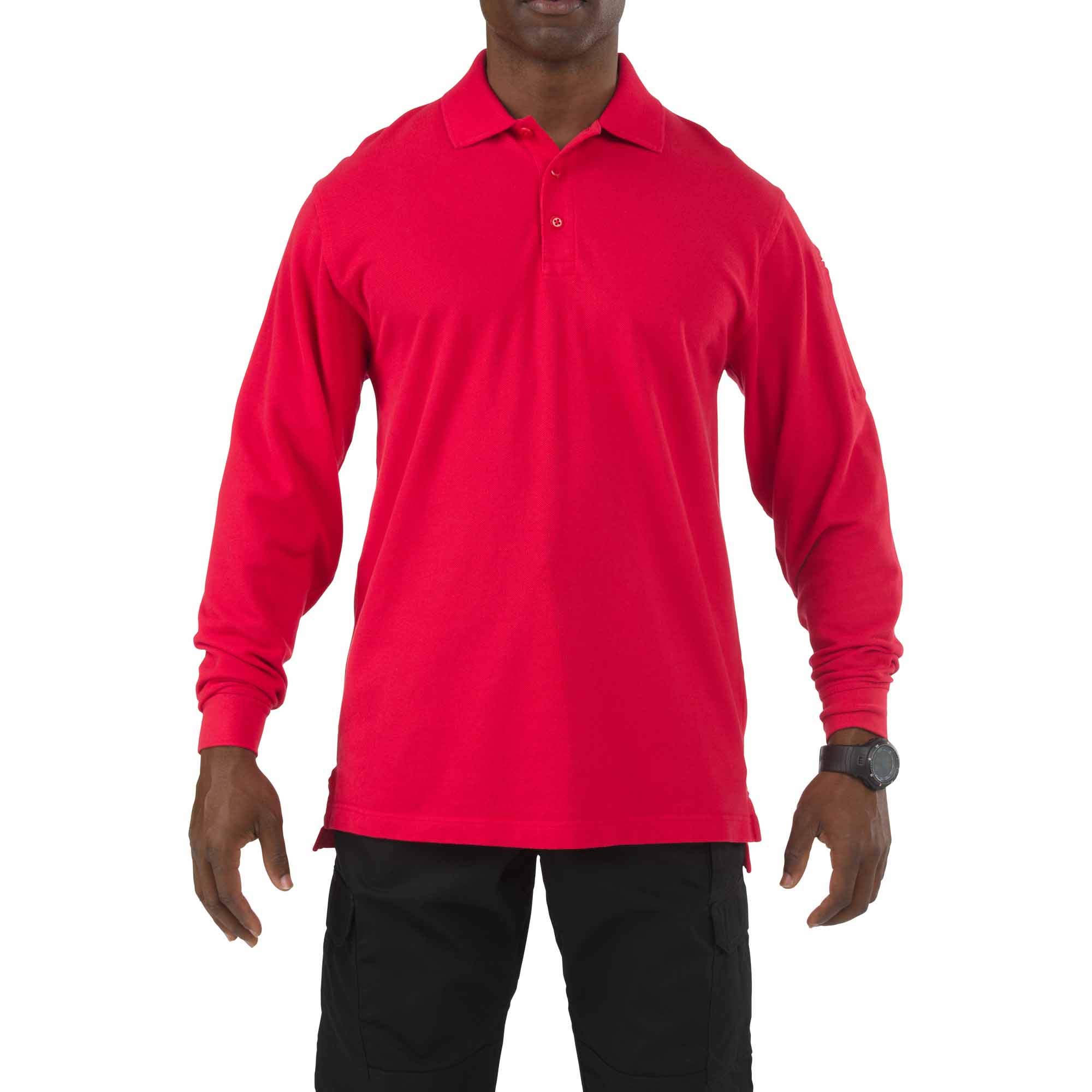 5.11 Tactical Professional Long Sleeve Polo Shirt, Style 42056