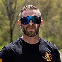 WARBIRD Ghost Wolf Polarized Mono-Shield Safety Sunglasses