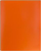 JAM Paper Plastic 2-Pocket POP Folders with Metal Prongs