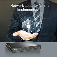 TP-LINK JetStream 8-Port Gigabit Smart Managed PoE Switch