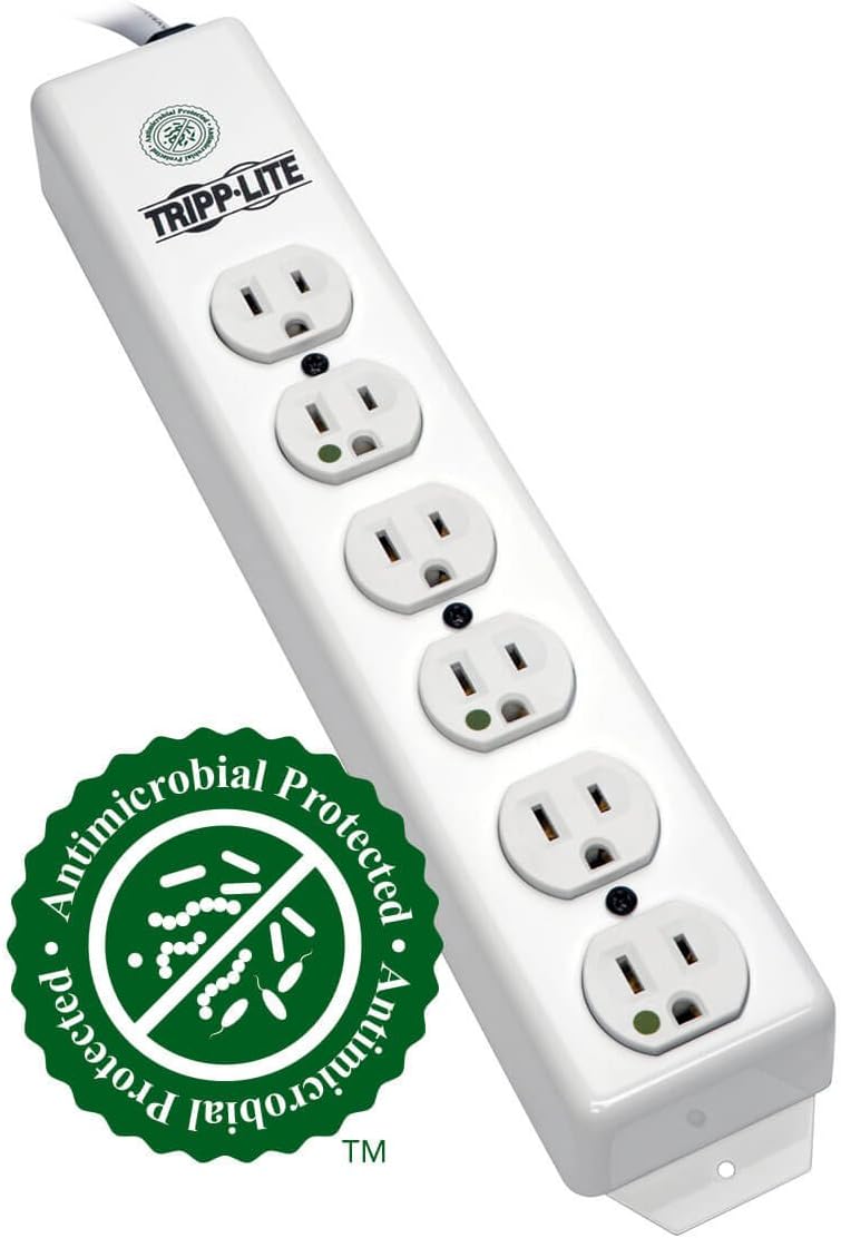 TRIPP LITE Medical-Grade Power Strip with Hospital-Grade Outlets