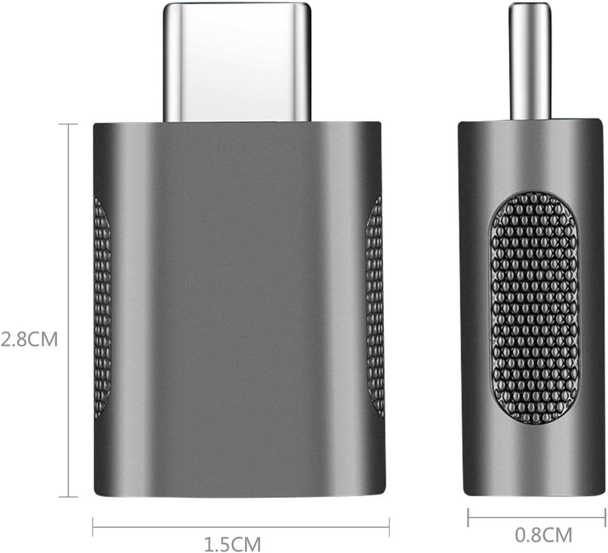 ADESSO ADP-300-4 Female USB-A to Male USB-C Adapter (4-Pack)
