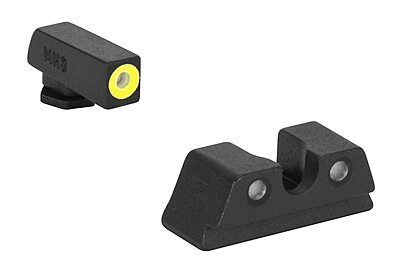MEPROLIGHT Hyper-Bright Tritium Day/Night Pistol Sight Set