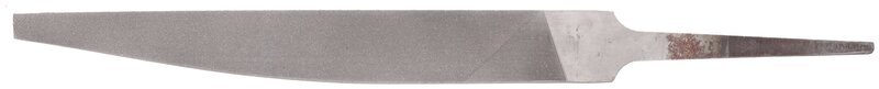 Nicholson Hand File, American Pattern, Double Cut, Knife, Coarse, 8" Length 8 Inches [ N/A ] inches [ N/A ] Inches Coarse
