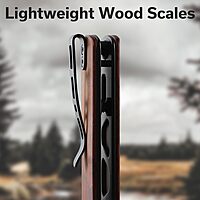 SENCUT Bronte Folding Pocket Knife with Front Flipper, 3.38 Inch 9Cr18MoV Reverse Tanto Blade