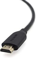 Belkin High Speed HDMI Cable with Ethernet - HDMI cable with Ethernet - HDMI male to HDMI male - 2 m - 4K support