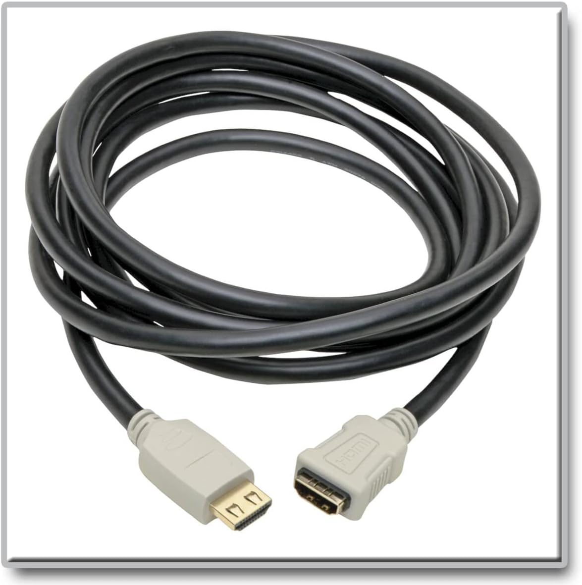 Tripp Lite High Speed 4K HDMI 2.0b Extension Cable with Gripping Connectors (M/F)