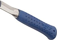 ESTWING Rock Pick 22 oz Geology Hammer with Pointed Tip & Shock Reduction Grip