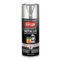 Krylon 1401 Metallic Paint, 11 oz, Bright Silver (Pack of 6)