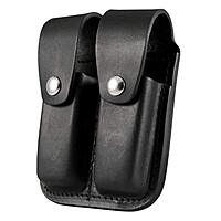 Boston Leather Double Magazine Clip Pouch