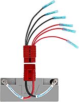 Yak Quik 12V Battery Connector Kit RCE12VKYK | Power Up to 3 Electronics for Kayak Fishing, Ice Fishing