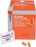 Champion Targets 40959 Foam Earplugs, Orange, 100 Pairs
