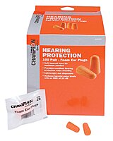 Champion Targets 40959 Foam Earplugs, Orange, 100 Pairs