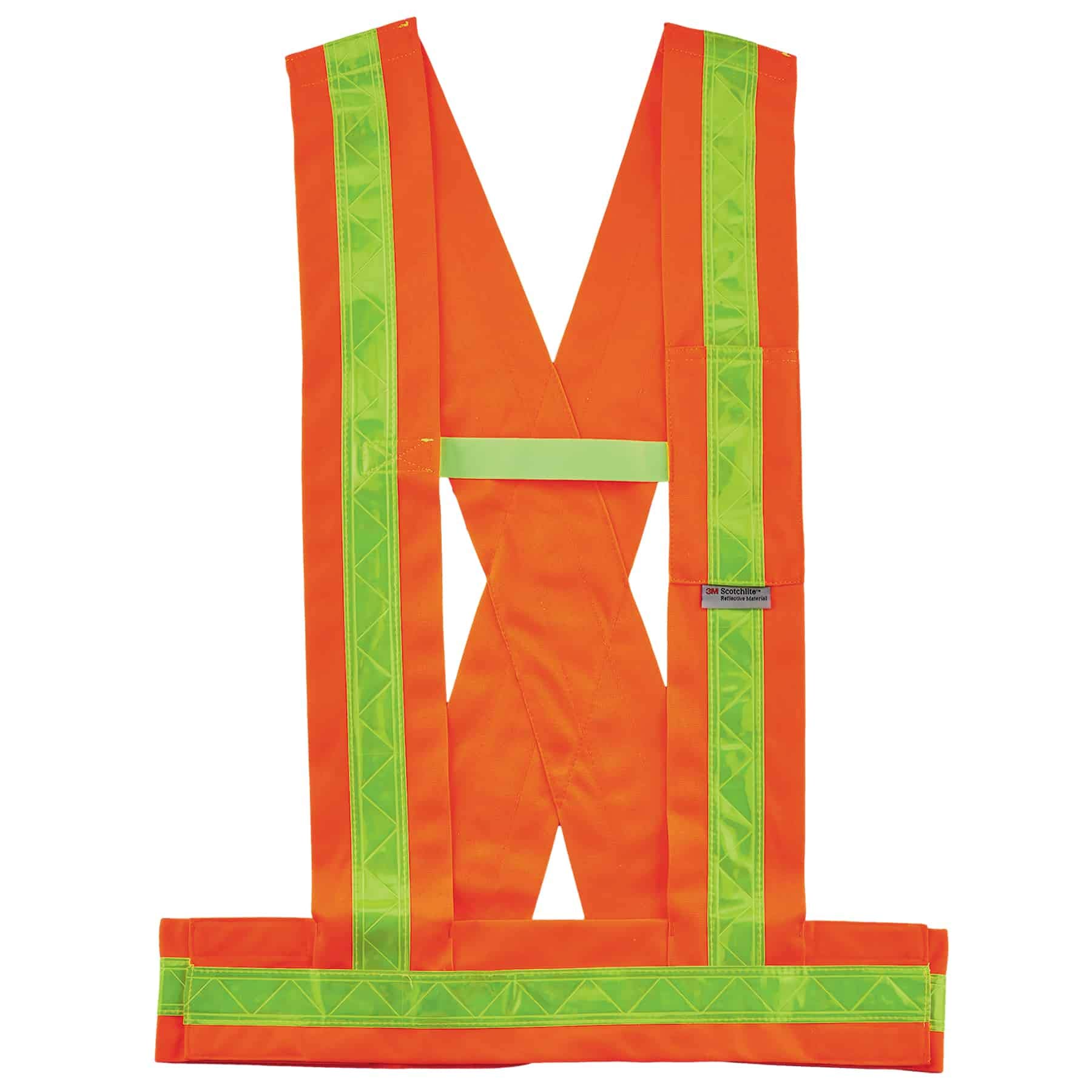 Ergodyne GloWear 8140BA Breakaway Hi-Vis Safety Sash - Type O, Class 1