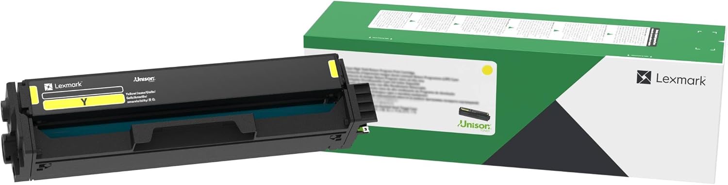 Lexmark 20n1xy0 Return Program Extra High-Yield Toner, 6,700 Page-Yield, Yellow