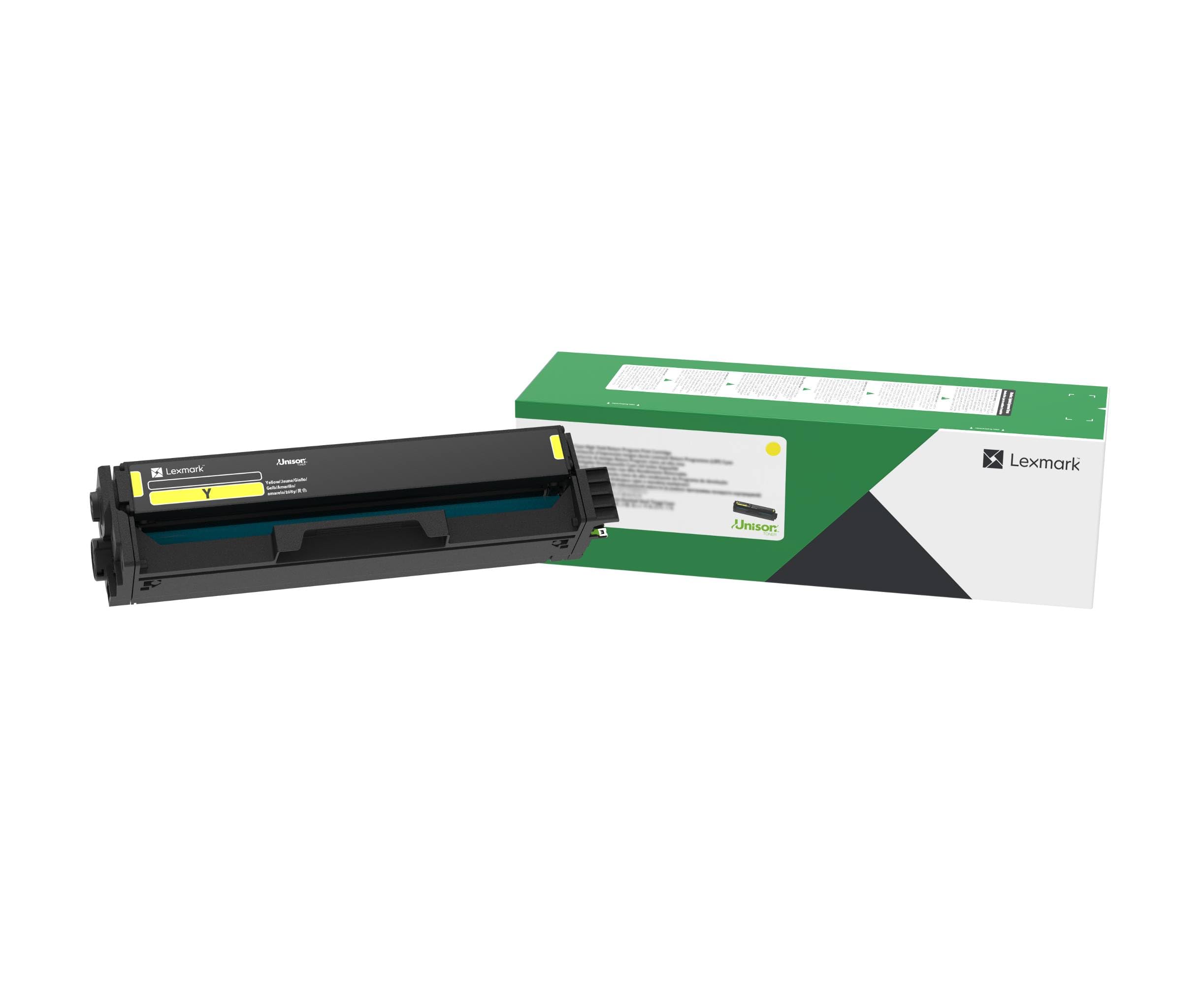 Lexmark 20n1xy0 Return Program Extra High-Yield Toner, 6,700 Page-Yield, Yellow