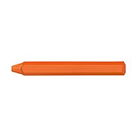 Markal Scan-It Plus Hard Lumber and Timber Crayon, 1/2" Hex, 4-5/8" Length, Orange Sherbet (Pack of 12)