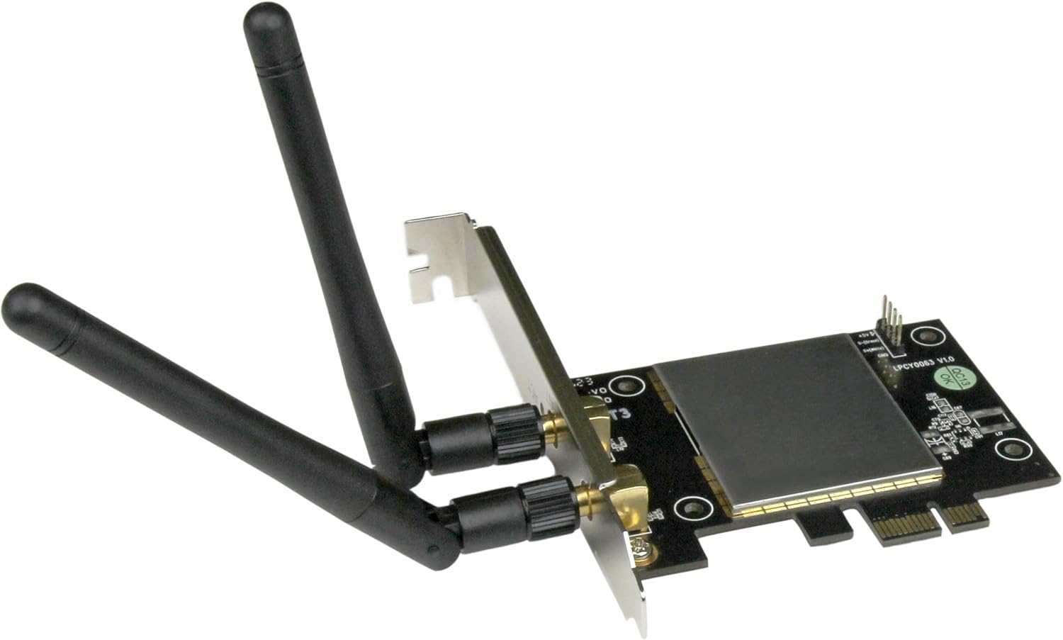 StarTech.com AC600 Wireless-AC Network Adapter - 802.11ac, PCI Express - Dual Band 2.4GHz / 5GHz PCIe Wireless Network Card