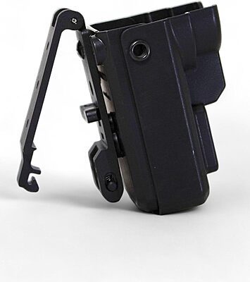 X8T Tourniquet - Rigid Tourniquet Case, Holder for Emergency Tourniquet (Black, Molle Lok)