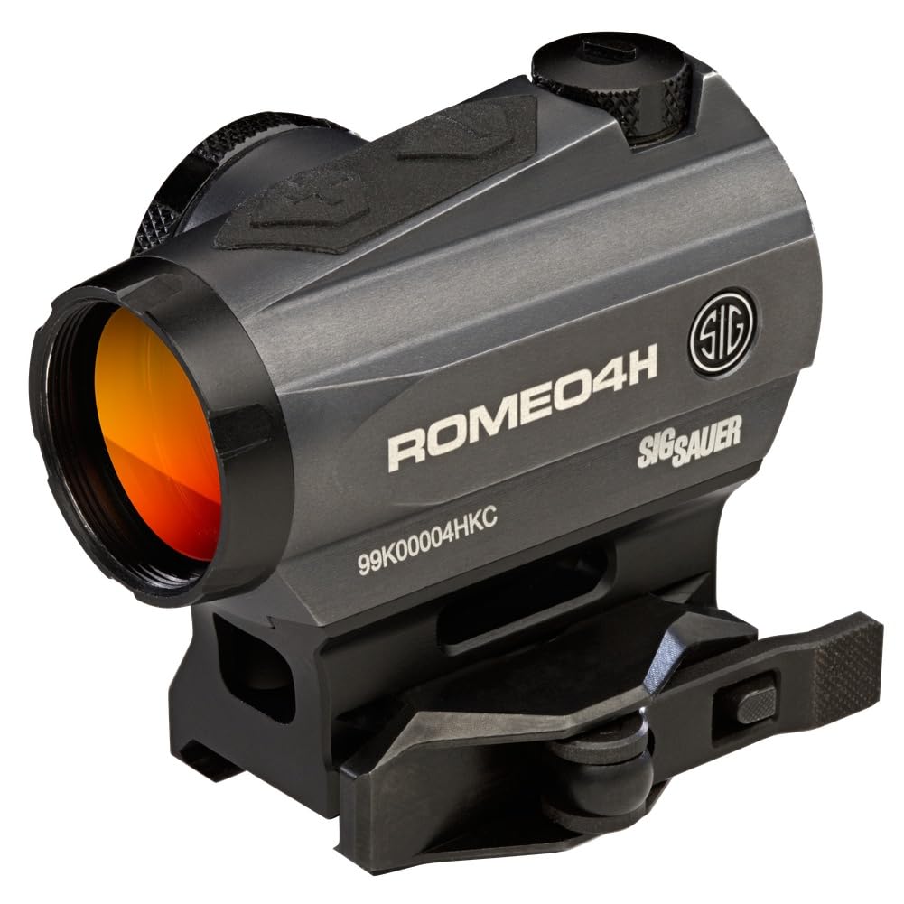 SIG SAUER ROMEO4H 1x20mm Waterproof CNC Aluminum Red Dot Sight