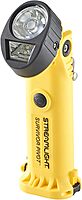 Streamlight 91810 Survivor Pivot 325-Lumen Right Angle Articulating Dual Beam Flashlight with Alkaline Batteries and Clip, Yellow