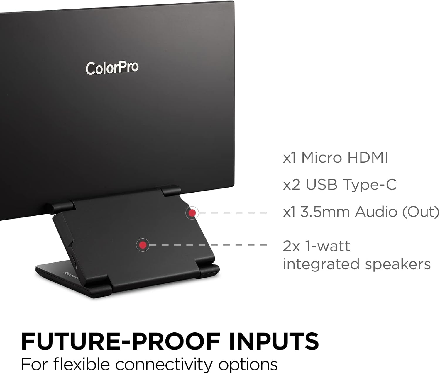 VIEWSONIC ColorPro Portable Monitor Pantone Validated, Factory Calibrated