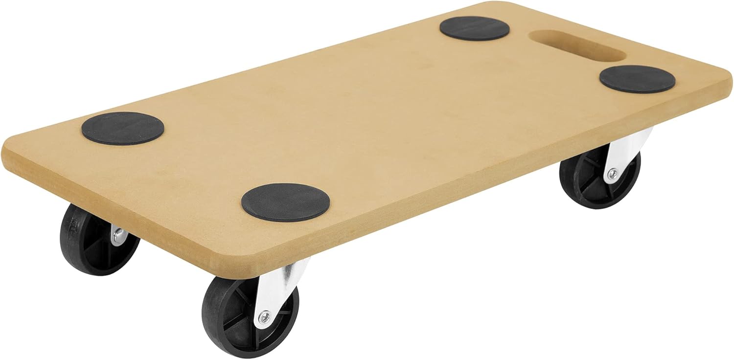 Mount-It! Furniture Dolly for Easy Moving, 220 lbs Capacity, Ideal for Pianos, Couches, Fridges
