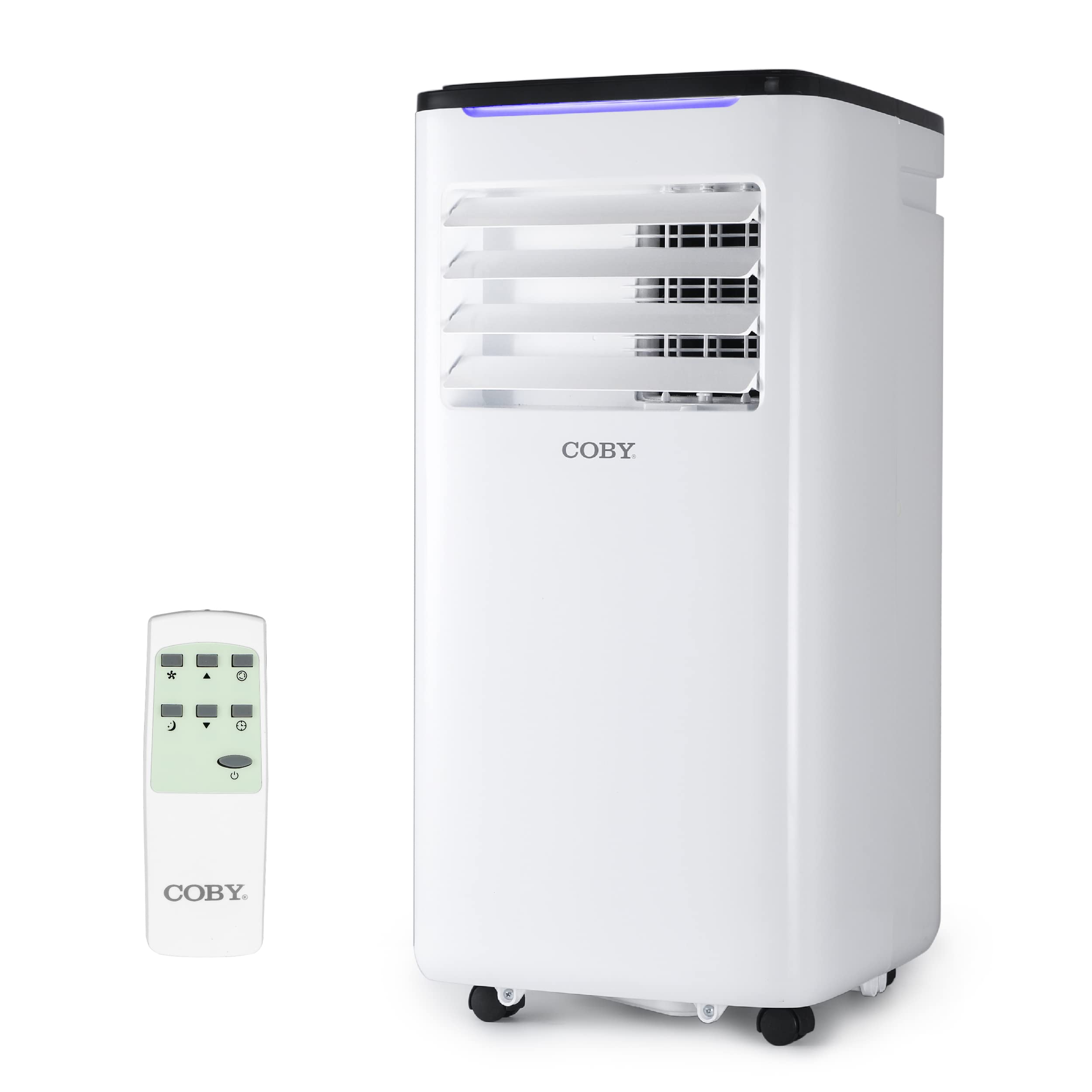 COBY Portable Air Conditioner 3-in-1 AC Unit Dehumidifier & Fan