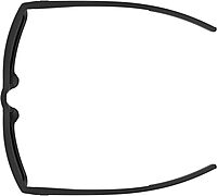 UNDER ARMOUR UA Hustle Rectangular Sunglasses