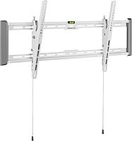 Mount-It! Tilting TV Wall Mount for 43"-90" TVs, Ultra Slim Heavy-Duty, White