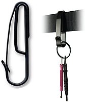 Zak Tool Tactical Key Ring Holder - ZAK-54 Key Ring Holder – Black Fits 1.75 Inch Wide Belt.