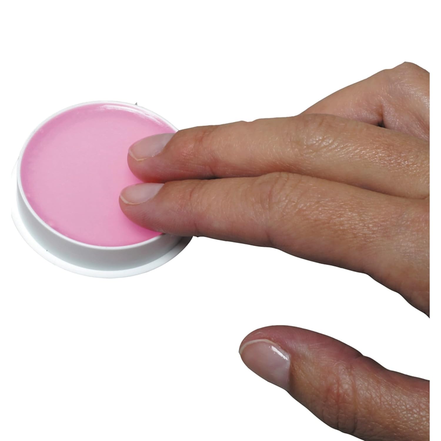 Lee Sortkwik Fingertip Moistener, 50% Recycled, 0.38 oz, Pink, Pack of 3