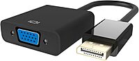 Belkin DisplayPort to VGA Adapter, HD-15, DP M to VGA F - display adapter - 6in DisplayPort/VGA Video Cable - F2CD032B