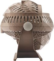 LASKO Breeze Machine 10-inch Pivoting Desk/Table Fan, 2-Speed, Portable Plug-In