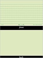 Rite in the Rain Weatherproof Index Cards, 3" x 5", Universal Pattern, Green (No. 991)
