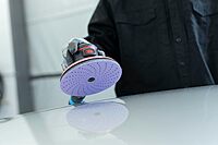 Cubitron II 31376 Hookit Clean Sanding Abrasive Disc (8 in, 80, 25 Discs per Box)