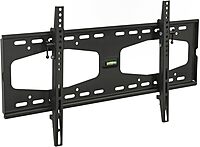 Mount-It! Tilting TV Wall Mount For Screens 32 - 55in, 15-3/4inH x 25-5/8inW x 1-15/16inD, Black