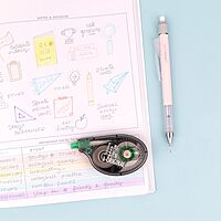 Tombow 68620 MONO Correction Tape, Non-Refillable, 1/6" x 394", White Tape 1 Count (Pack of 1)