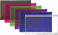 Office Depot® Brand Vinyl Storage Pouch, Assorted Colors
