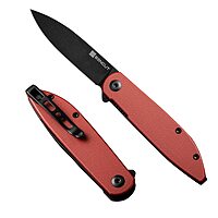 SENCUT Bocll II Pocket Folding Knife - D2 Drop Point, G10 Handle