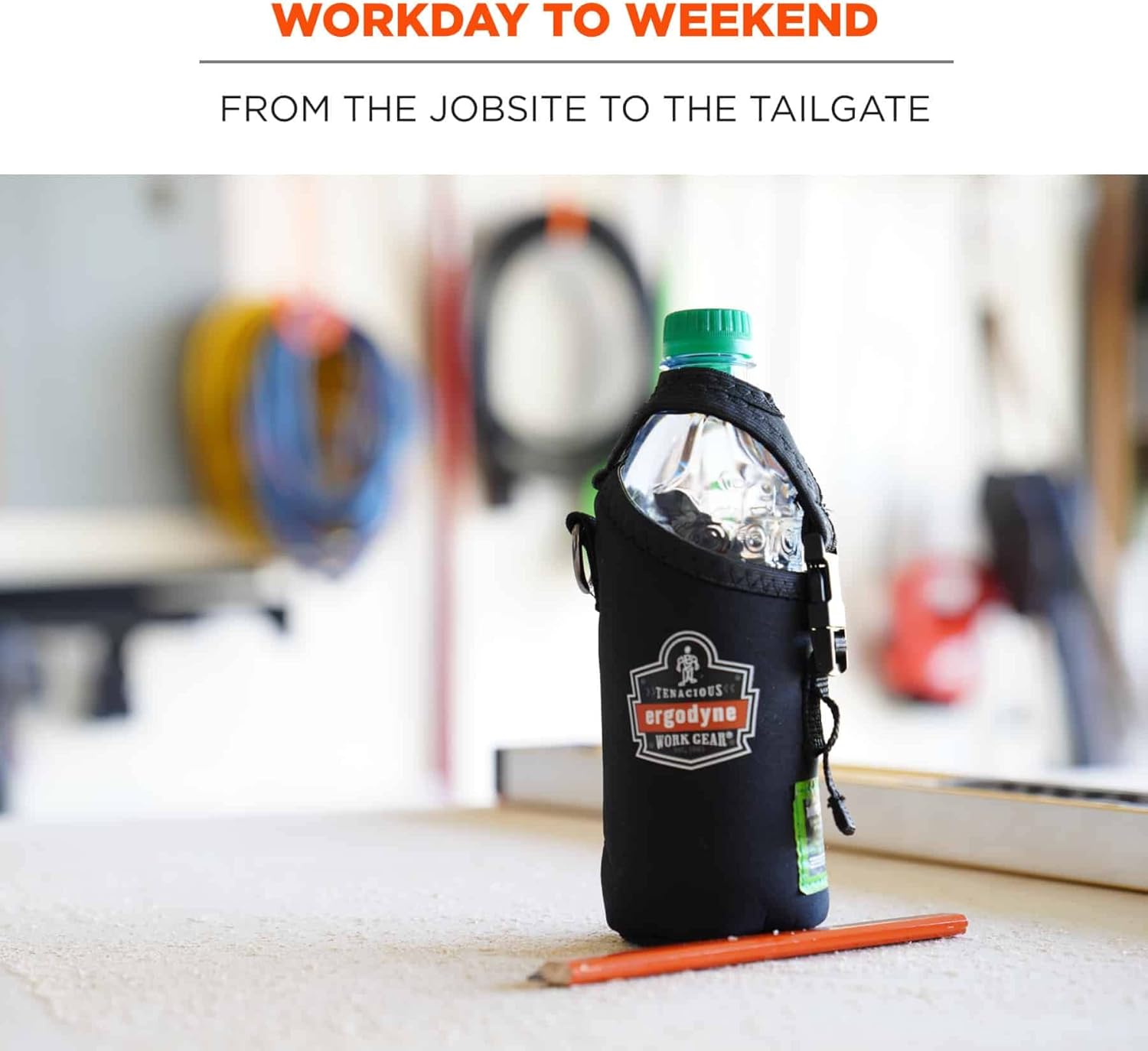Ergodyne Squids 3775 Neoprene Can/Bottle Holder & Trap