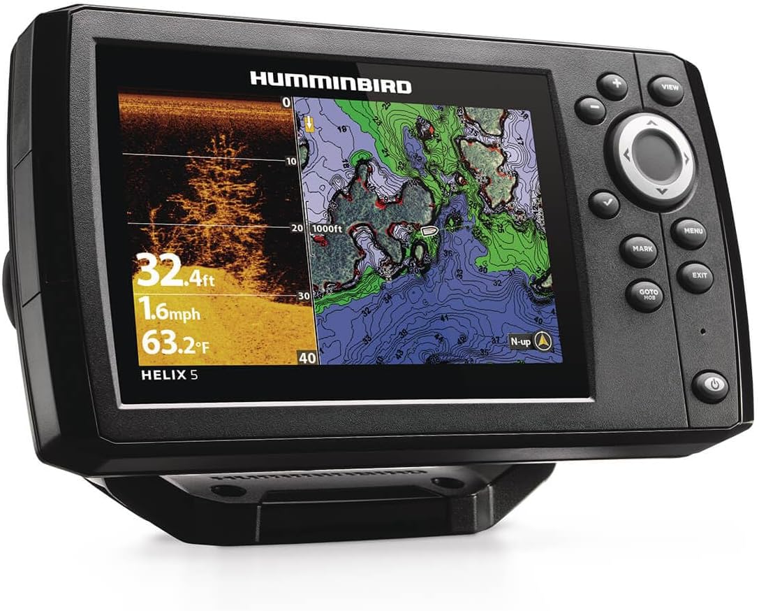 Humminbird 411670-1 Helix 5 Chirp DI GPS G3 Fish Finder One Size Fish Finders
