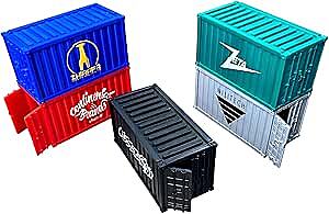 Cyberpunk Red Cargo Containers Miniatures Scenery/Terrain Monster Fight 12025