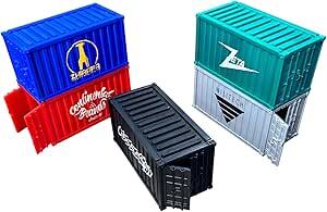 Cyberpunk Red Cargo Containers Miniatures Scenery/Terrain Monster Fight 12025