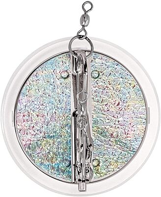 Luhr-Jensen 4-1/8" Dipsy Diver - Silver/Silver Bottom Crush