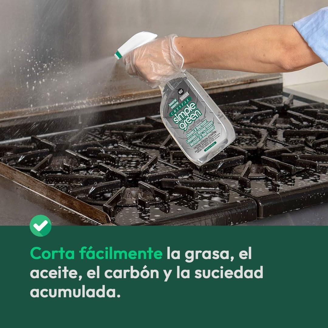 Simple Green 19005 Crystal Industrial Cleaner/Degreaser, 5gal, Pail