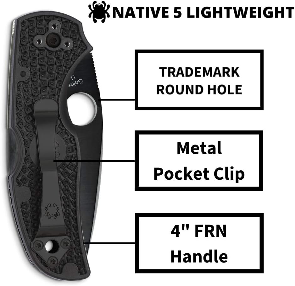 Spyderco Native 5 Folding Knife with 2.95" Blade