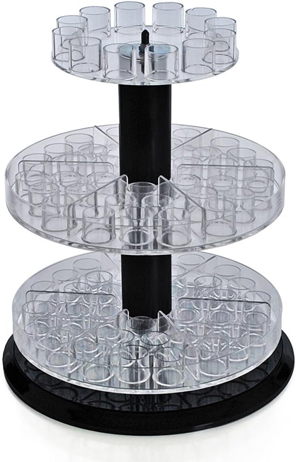 Azar Displays 252343 4.625" W X 1.25" D X 7.875" H Tri-Fold Size Slatwall Brochure Holder (10 Pack)