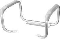 DMI Toilet Safety Rails Toilet Handles for The Elderly Toilet Safety Handrails Frame Easy Assembly with no Tools, White