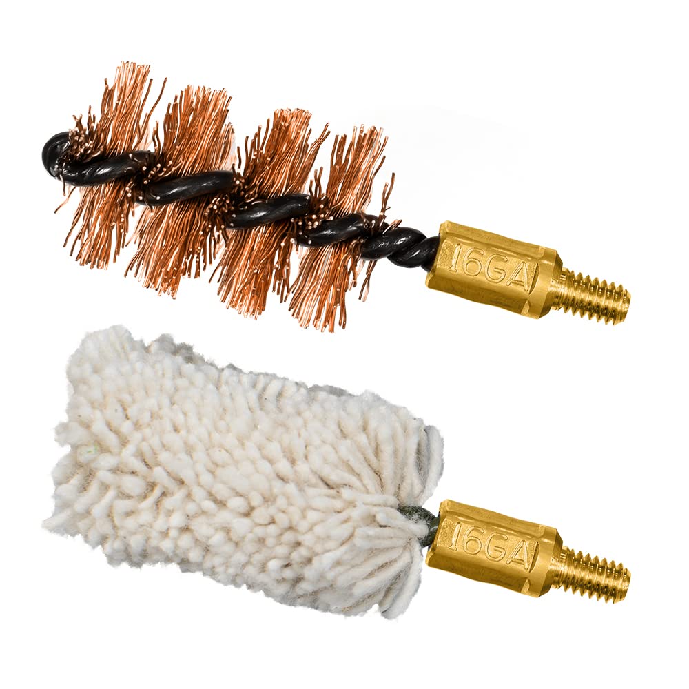 Otis - New - 16 GA 1 Brush and 1 Mop Combo Pack